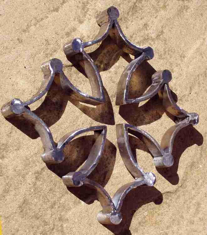 Croix du Languedoc fer forgé